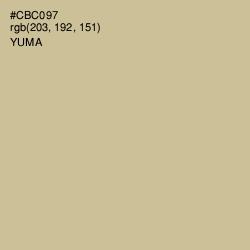 #CBC097 - Yuma Color Image