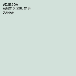 #D2E2DA - Zanah Color Image