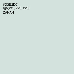 #D3E2DC - Zanah Color Image