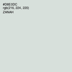 #D8E0DC - Zanah Color Image