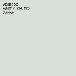 #D9E0DC - Zanah Color Image