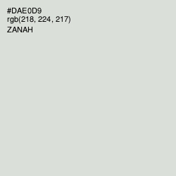#DAE0D9 - Zanah Color Image