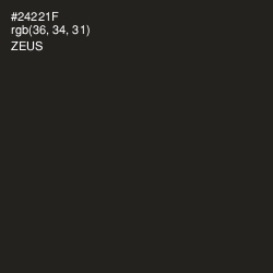 #24221F - Zeus Color Image