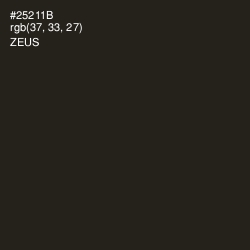 #25211B - Zeus Color Image