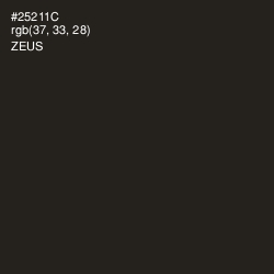 #25211C - Zeus Color Image