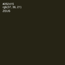 #252415 - Zeus Color Image