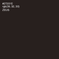 #27201E - Zeus Color Image