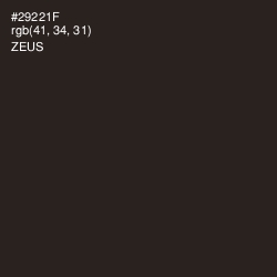 #29221F - Zeus Color Image