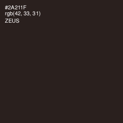 #2A211F - Zeus Color Image
