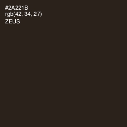 #2A221B - Zeus Color Image