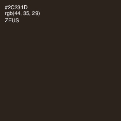 #2C231D - Zeus Color Image