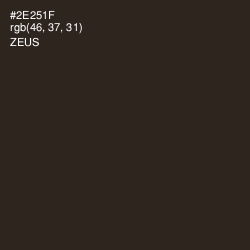 #2E251F - Zeus Color Image