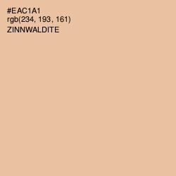 #EAC1A1 - Zinnwaldite Color Image