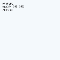 #F4F9FC - Zircon Color Image