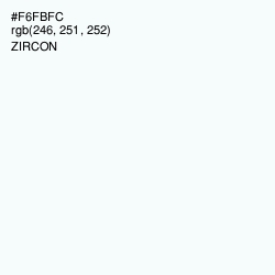 #F6FBFC - Zircon Color Image