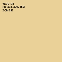 #E9D198 - Zombie Color Image