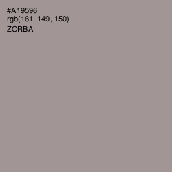 #A19596 - Zorba Color Image
