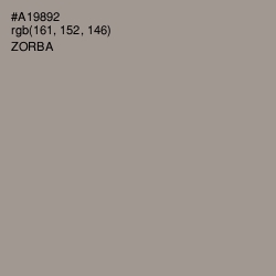 #A19892 - Zorba Color Image