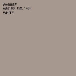 #A6988F - Zorba Color Image