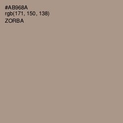 #AB968A - Zorba Color Image