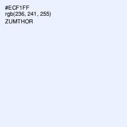 #ECF1FF - Zumthor Color Image