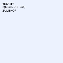 #ECF3FF - Zumthor Color Image