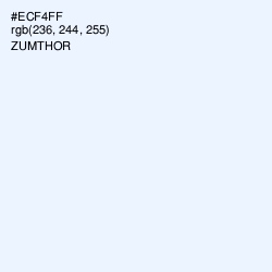 #ECF4FF - Zumthor Color Image