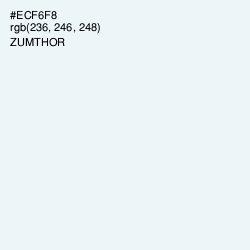 #ECF6F8 - Zumthor Color Image