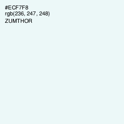 #ECF7F8 - Zumthor Color Image