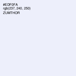#EDF0FA - Zumthor Color Image