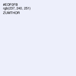 #EDF0FB - Zumthor Color Image
