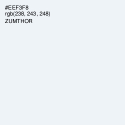 #EEF3F8 - Zumthor Color Image