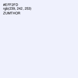 #EFF2FD - Zumthor Color Image