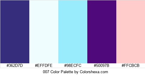 007 Color Colors Logo