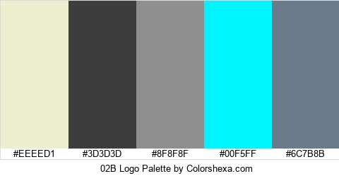 02B Logo Colors Logo