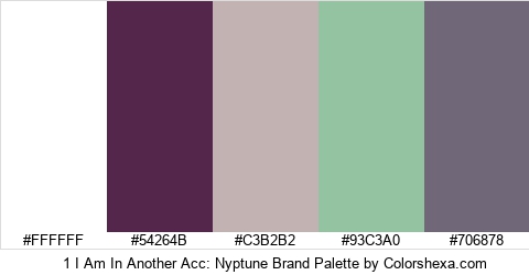 1 I Am In Another Acc: Nyptune Brand Colors Logo