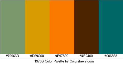 1970S Color Colors Logo