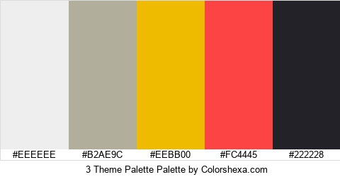 3 Theme Palette Colors Logo