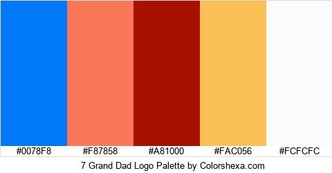 7 Grand Dad Logo Colors Logo
