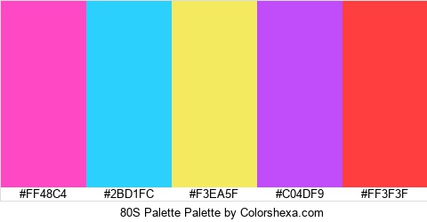80S Palette Colors Logo