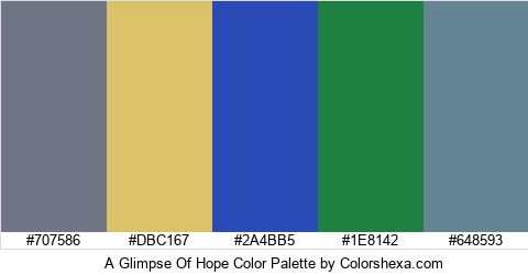 A Glimpse Of Hope Color Colors Logo