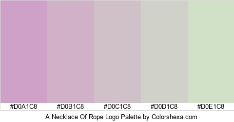 A Necklace Of Rope Logo Colors Logo