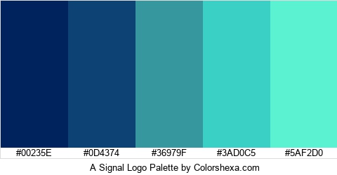 A Signal Logo Colors Logo