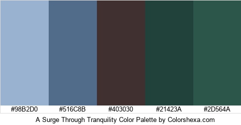 A Surge Through Tranquility Color Colors Logo