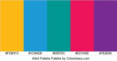 Aibril Palette Colors Logo