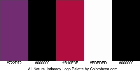 All Natural Intimacy Logo Colors Logo
