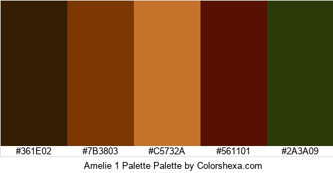 Amelie 1 Palette Colors Logo