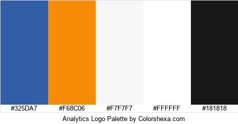 Analytics Logo Colors Logo