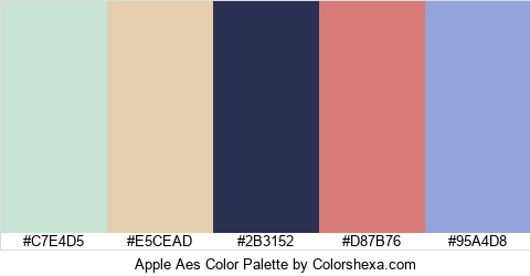 Apple Aes Color Colors Logo