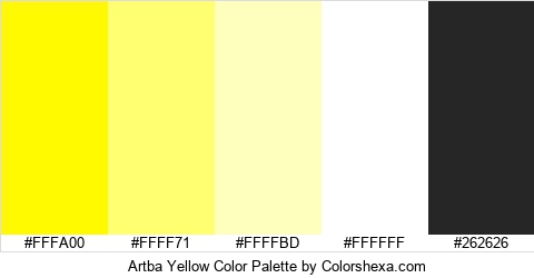 Artba Yellow Color Colors Logo